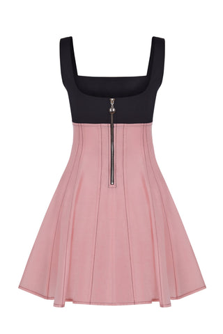 Serein Pink Short Dress