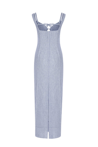 Lumina Vesta Linen Blend Dress Premium