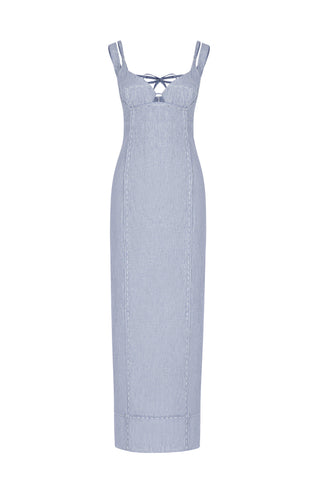Lumina Vesta Linen Blend Dress Premium