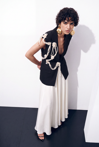 Paloma Long Skirt 100% Linen Premium