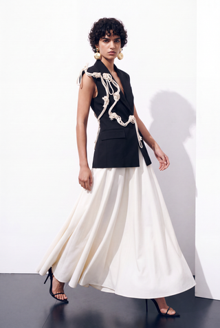 Paloma Long Skirt 100% Linen Premium