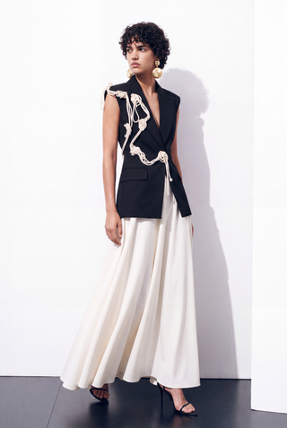 Paloma Long Skirt 100% Linen Premium