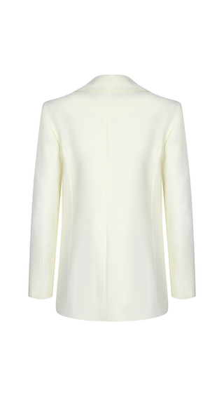 Marble Straight Cut Patterned Textured Jacket
