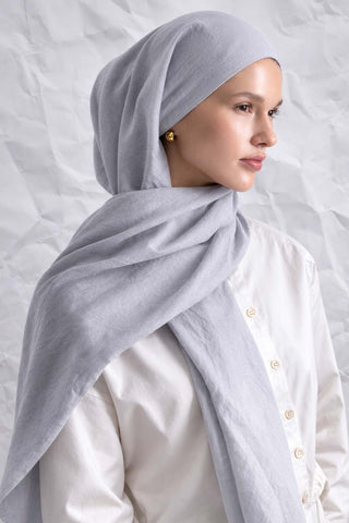 NOBLE TOUCH Cotton Shawl – Gray