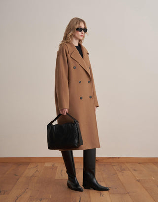 Handcrafted Wool Coat – Camel