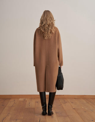 Handcrafted Wool Coat – Camel