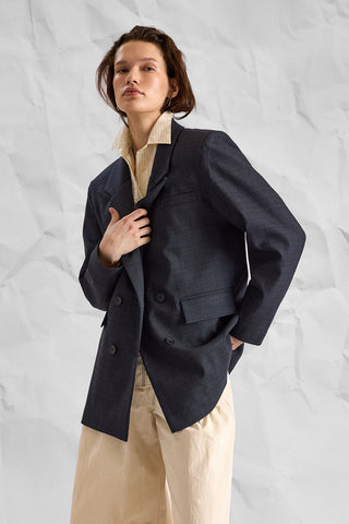 NOIR BOSS Navy Tailored Blazer
