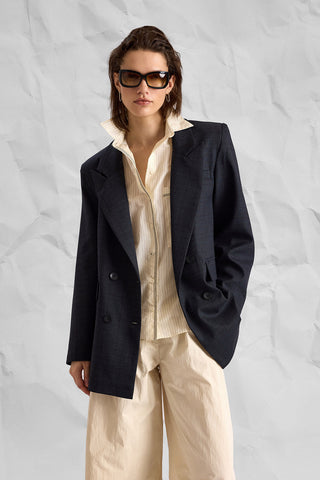 NOIR BOSS Navy Tailored Blazer