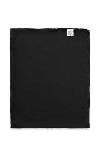 NOBLE TOUCH Cotton Shawl – Black