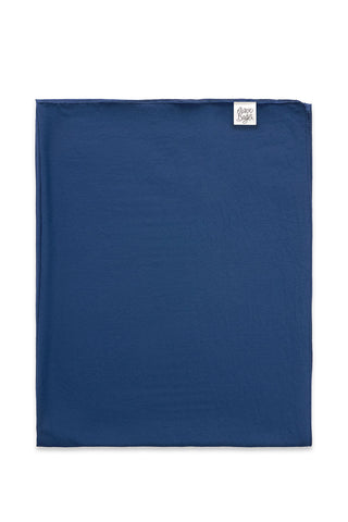 NOBLE TOUCH Cotton Shawl – Navy Blue