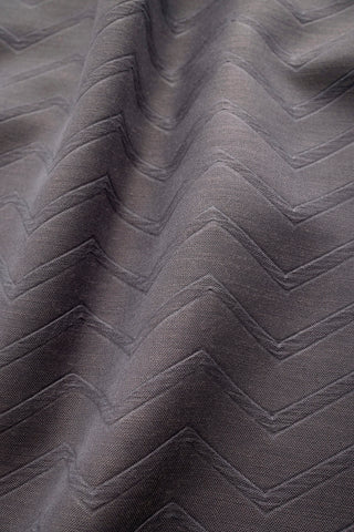 NOA SOFT Zigzag Pattern Shawl – Ash Gray