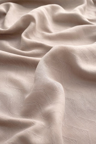 NOA SOFT Zigzag Pattern Shawl – Ash Brown