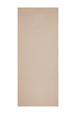 Velda Rectangular Light Beige Cotton Shawl
