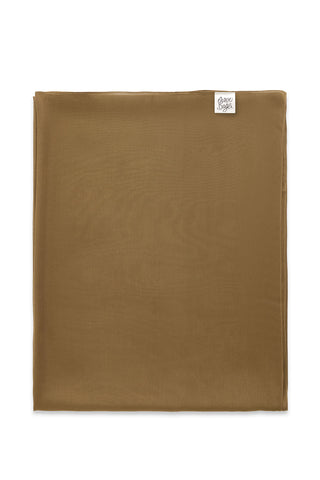 RAW Modal Silk Shawl – Brown