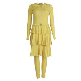 Muse Swim Dress – Yellow