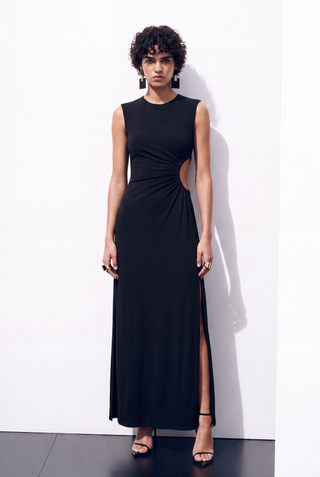 Mariam Asymmetric Long Dress
