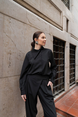 Juliet Shirt in Classic Black