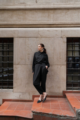Juliet Shirt in Classic Black