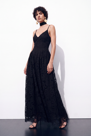 TwirlMosaic Velvet Skirt