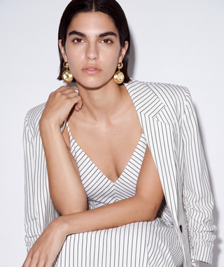Moyestro Striped Mini Dress - 100% Organic Cotton