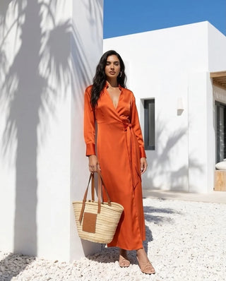 Abito Chemisier Wrap