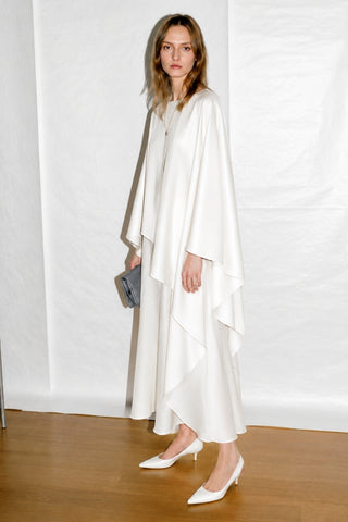 Rubba Asymmetric Cut Tunic - Off-White