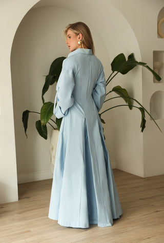 Sky – Powder Blue Modest Maxi Dress | Modest Luxury
