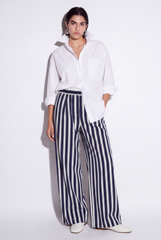 Colette Low Waist Pants 100% Cotton