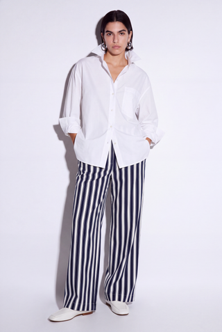 Colette Low Waist Pants 100% Cotton