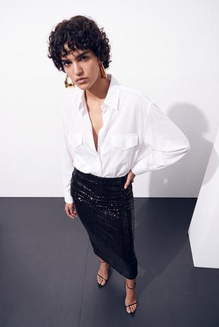 Stardust Paris Below Knee Skirt