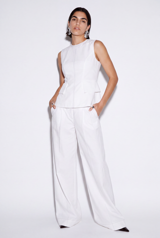 Lia Vest Blouse 100% Fine Organic Cotton