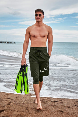 Khaki Men's Shorts S2411
