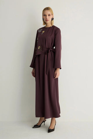Mocha Dress — Coffee