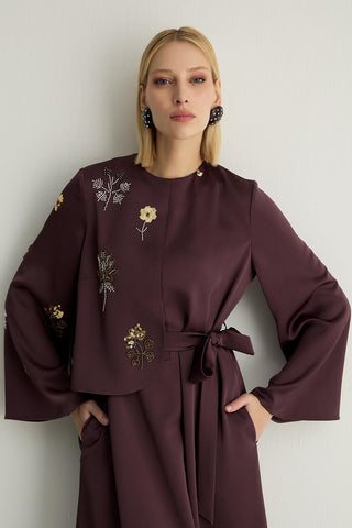 Mocha Dress — Coffee