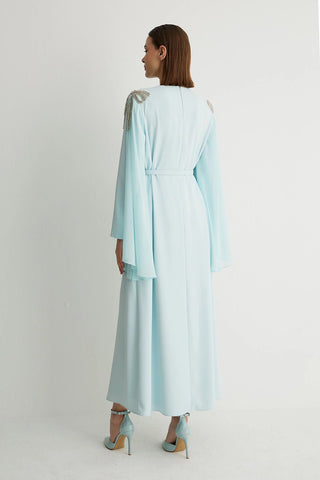 Deluxe Dress — Aqua