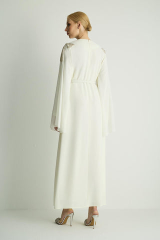 Deluxe Dress — Ecru