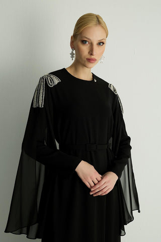 Deluxe Dress — Black