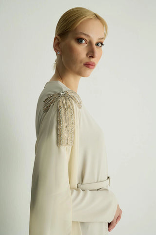 Deluxe Dress — Stone