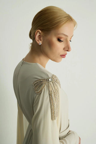 Deluxe Dress — Stone