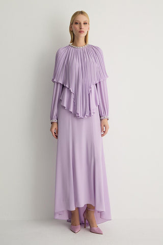 Plume Dress — Lila