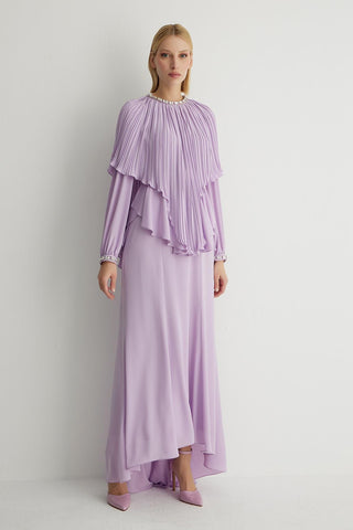Plume Dress — Lila