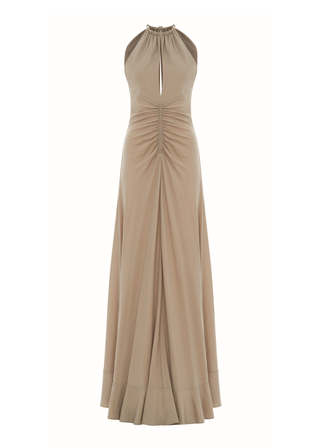 Neutral Edit Flowing Maxi Dress