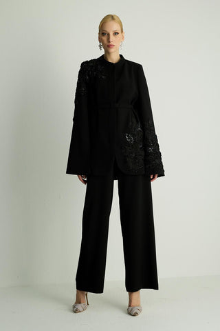 Pure Cape Jacket – Black