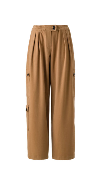 Dalton Cashmere-Blend Cargo Pants – Camel