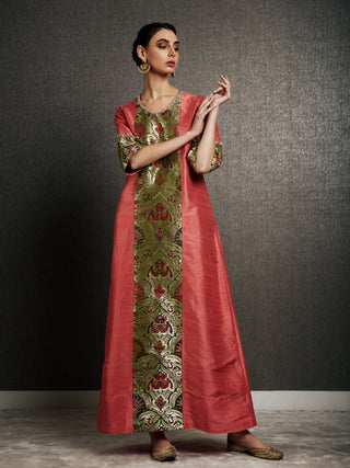 Rawan Maharani Kaftan – Watermelon