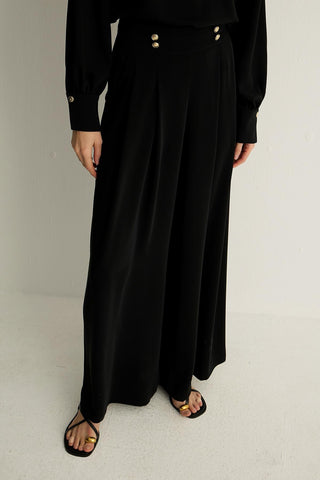 Oriana Tailored Trousers – Black