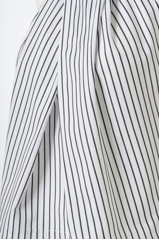 Moyestro Striped Pleated Shirt - 100% Organic Cotton