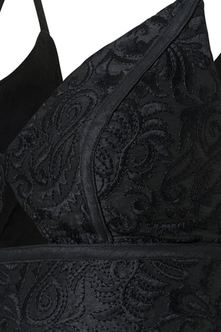 Margo Embroidered Detail Bustier Premium