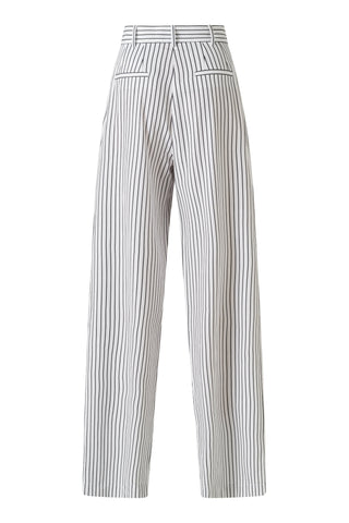 Moyestro Striped Straight Leg Pants - 100% Organic Cotton