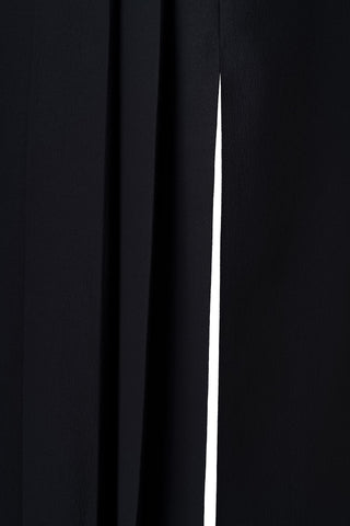 Madeline Pleated Slit Skirt